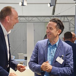 Herweck Vorstand Jörg Herweck im Gespräch.(Bild: Herweck)