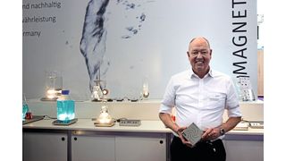 Der Vorstand der 2mag AG, Michael Fischer, hat sich mit hochwertigen Edelstahl-Magnetrührern einen Namen in der Laborbranche gemacht. (Bild: VCG – Lüttmann)