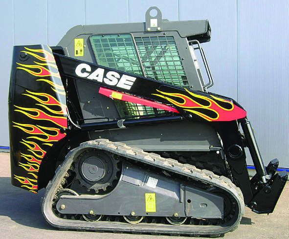 Geht nicht, gibt‘s nicht: Auch exotische Fahrzeuge wie z. B. Kleinbagger erhalten bei Welchners ein schickes Outfit. (Archiv: Vogel Business Media)