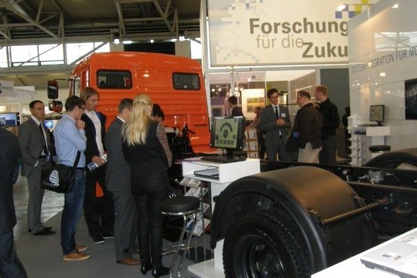 Ein Fahrzeug der russischen LKW-Schmiede KAMAZ mit Antriebstechnik von AVL List (Bild: Thomas Kuther)