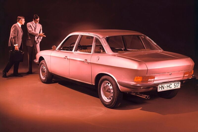 Die futuristische Wankel-Limousine NSU Ro 80 erschien wie die Neuerfindung des Autos. (Audi)