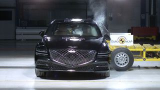 Für Genesis war der erste Euro-NCAP-Test ein Erfolg. (Bild: Euro NCAP)