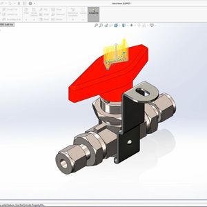 Hybride Modellierungsfunktionen: Features lassen sich einfach zu nicht-nativen Geometrien hinzufügen.