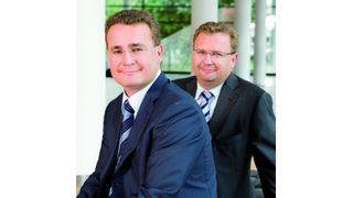 Ingenics-Vorstände Jörg Herkommer und Oliver Herkommer (v.l.). (Bild: Bettina Theisinger)