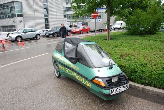 Fast schon ein Klassiker auf dem E-Auto-Markt ist der City-EL. Er durfte auf der E-Miglia natürlich nicht fehlen. (Archiv: Vogel Business Media)