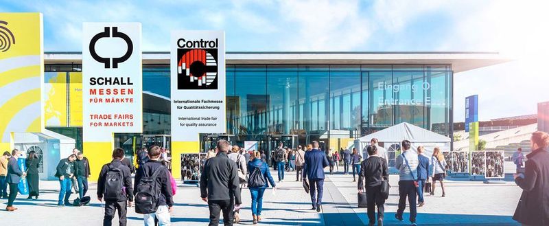 Die Control 2019, Internationale Fachmesse für Qualitätssicherung, präsentiert vom 7. bis 10. Mai 2019 in der Landesmesse Stuttgart I Industrielle Bildverarbeitung, QS-Komponenten und -Systeme, QS-Software und -Services. (Schall Messen)
