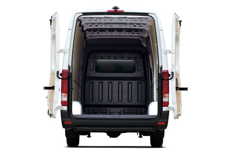 Damit bietet er Platz für bis zu fünf Europaletten. (Foto: Hyundai)