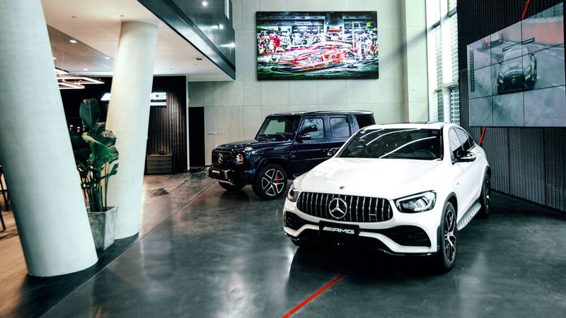 ... der Performance-Marke zu sehen, ... (Bild: Mercedes-Benz)