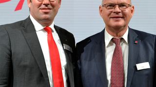 Noch im Doppelpack bei Suzuki an Bord: Felix von Eynern (li.) und Thomas Wysocki. (Seyerlein/»kfz-betrieb«)