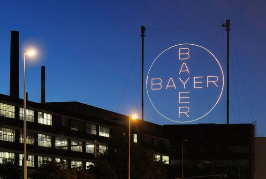 Bayer, mit seiner US-Tochter Monsanto, gehört zu den weltweit größten Herstellern von Glyphosatprodukten.(Bild:  Bayer)