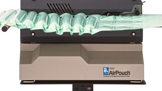 Nachhaltig und high speed: Luftpolster "on demand" aus "GeoTech"-Recyclingfolie. (APS)