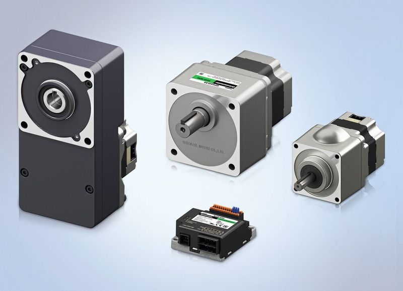 Thanks to their high efficiency, brushless DC motors consume significantly less energy than induction motors. (Image:Oriental Motor (Europe) GmbH)