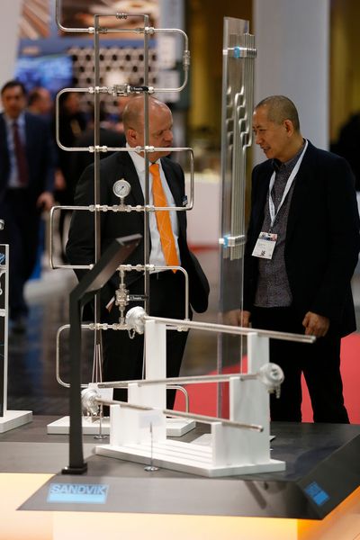 Impressionen von Wire und Tube 2016. (Bild: Messe Düsseldorf)