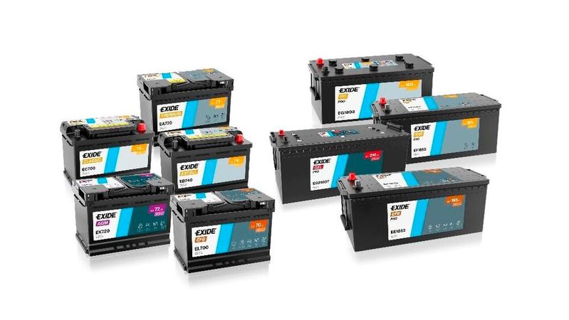 Exide bringt Batterie-Neuheiten nach Frankfurt.(Bild:  Exide)