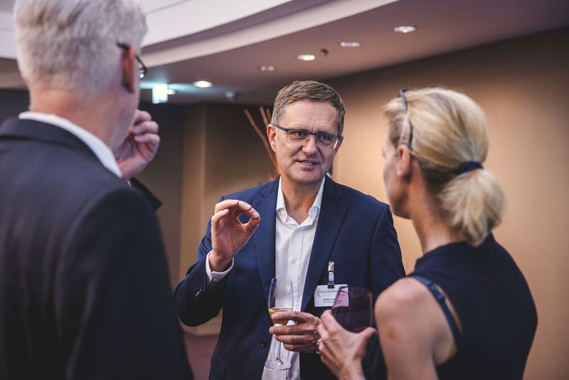 Steffen Kaden (E-Payment Bund-Länder) im Gespräch. (© Offenblen.de)