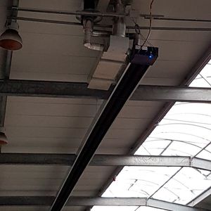 Durch die Brennwertnutzung kann die Hallenheitzung einen Wirkungsgrad von 107 % erzielen.