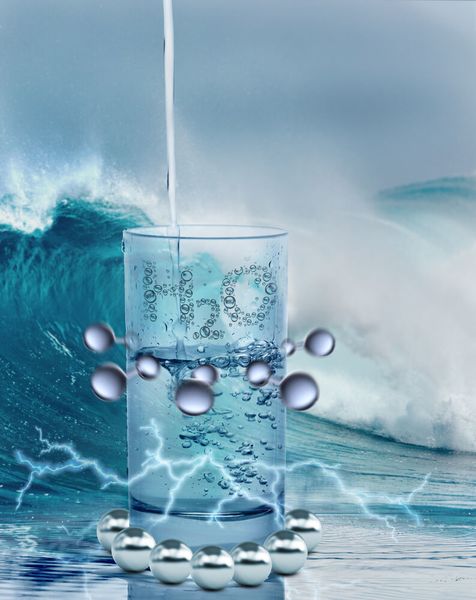 Ein Forschungsteam hat einen neuartigen Ansatz zur Entsalzung von Meerwasser mit Wasserstoff gefunden. (INM / Volker Presser)