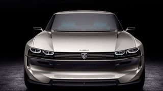 Auf dem Pariser Autosalon könnte der Pegeuot E-Legend zu einem Publikumsliebling avancieren. (Bild: Peugeot)