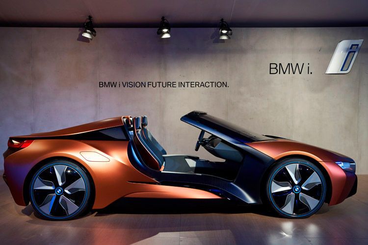 Die Chancen auf eine Serienfertigung des i8 Spyder stehen übrigens auch gut. (Foto: BMW)