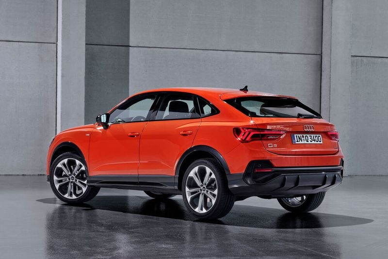 Das Coupé-Derivat trennt laut Preisliste 1.600 Euro vom normalen Q3. (Audi)