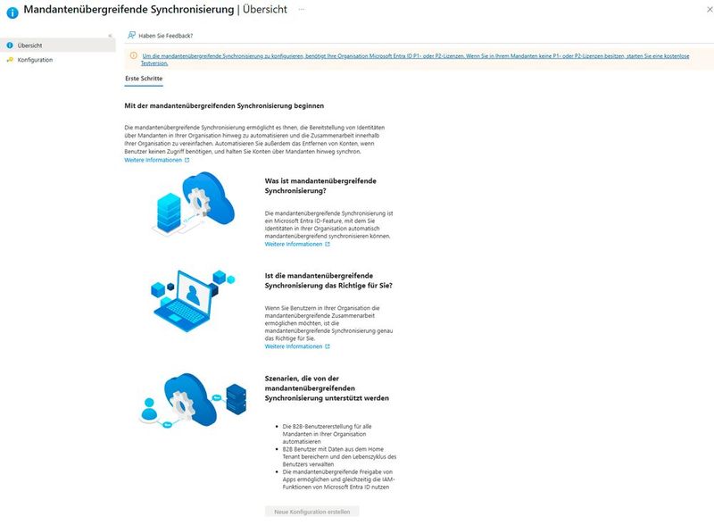 Die Attributzuordnung legt fest, welche Benutzerattribute zwischen Quell- und Zieltenant übertragen, aktualisiert oder gelöscht werden. (Bild: Joos)