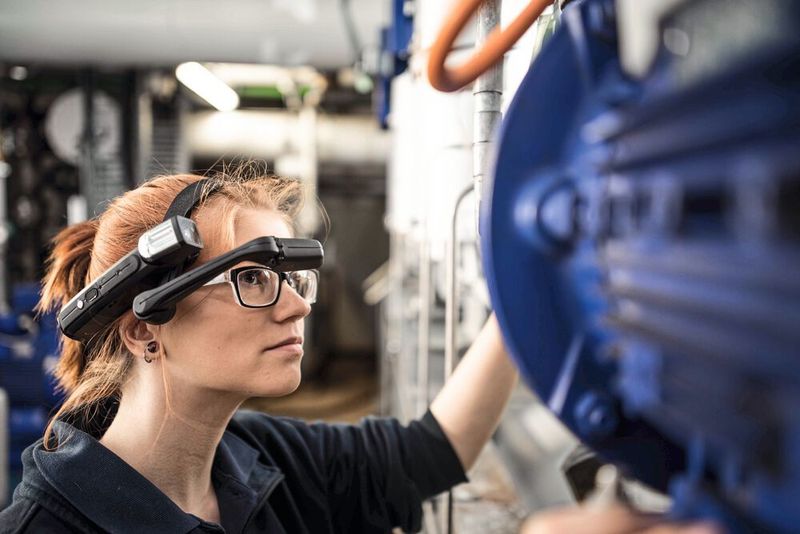 KSB hat den Top-Trend der Instandhalter im Programm: Augmented Reality. (KSB)