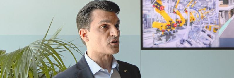 Will den kundenorientierten Ansatz aus dem Industriegeschäft für das neue Geschäftsfeld Robotik übernehmen: Marco Cani, General Manager Motion & Robotics, Bonfiglioli Riduttori S.p.A. (Bild:  U. Drescher/konstruktionspraxis)