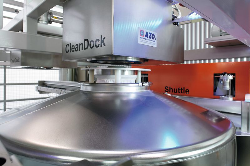 CleanDock fully automatic, dust-proof docking and undocking (Picture: AZO)