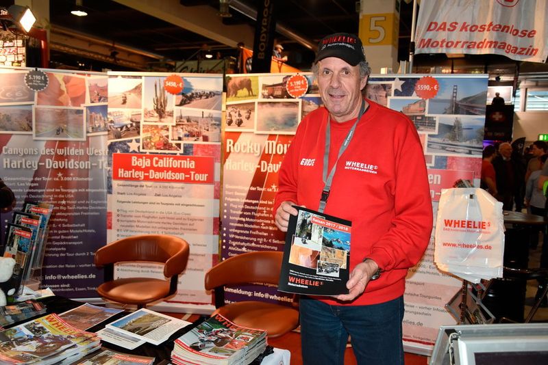 Ebbse von Wheelies warb bei den Schweizern für seine legendären USA-Trips. (Stephan Maderner)
