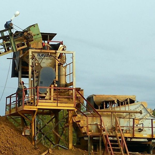The Haver & Boecker Hydr-Clean Washing Technology at a Gold Operation. (Picture: Haver & Boecker)