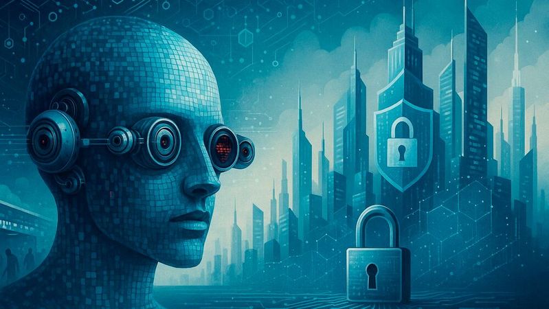 Der aktuelle IT-Security-Ausblick von G Data zeigt, dass KI 2026 eine wesentliche Rolle bei Cyberangriffen spielen wird. Die gute Nachricht: Der Anteil von Lösegeldzahlungen geht zurück, weil Firmen resilienter sind und über funktionierende Backups verfügen.(Bild:  Dall-E / KI-generiert)