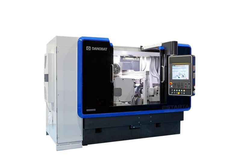 Ein Hingucker am Danobat-Stand zur EMO 2023 soll auch die Estarta-250 sein. Ihr Metier ist das spitzenlose Schleifen in hoher Präzision. (Bild: Danobat)