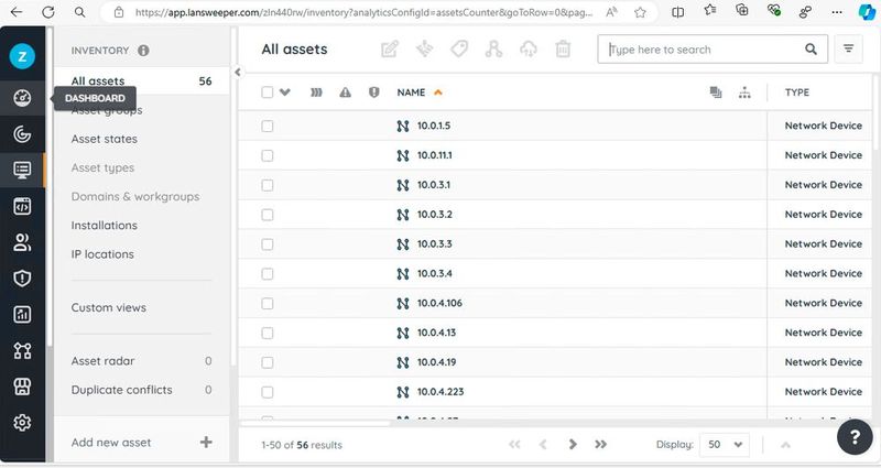 Die Verwaltung von Lansweeper kann zu Beginn etwas komplex sein, bietet dafür aber viele Möglichkeiten. (Bild: Joos - Lansweeper)