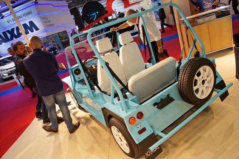 Der „Nosmoke“ ist wie sein britisches Vorbild wohl als Spaßfahrzeug gedacht. Geländegängig ist er ebensowenig wie das Original. (sp-x)