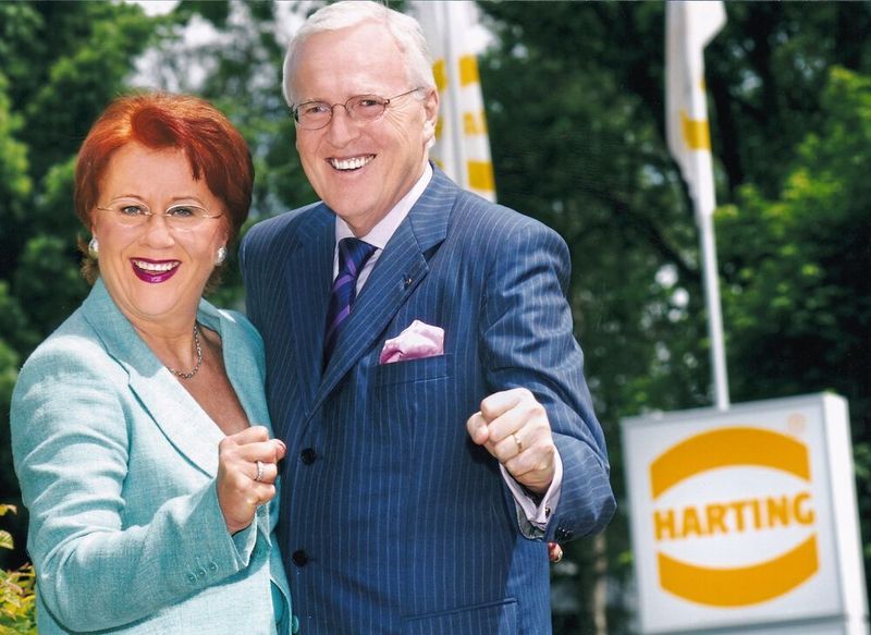 Das Unternehmerpaar Margrit und Dietmar Harting 2006. (Harting)