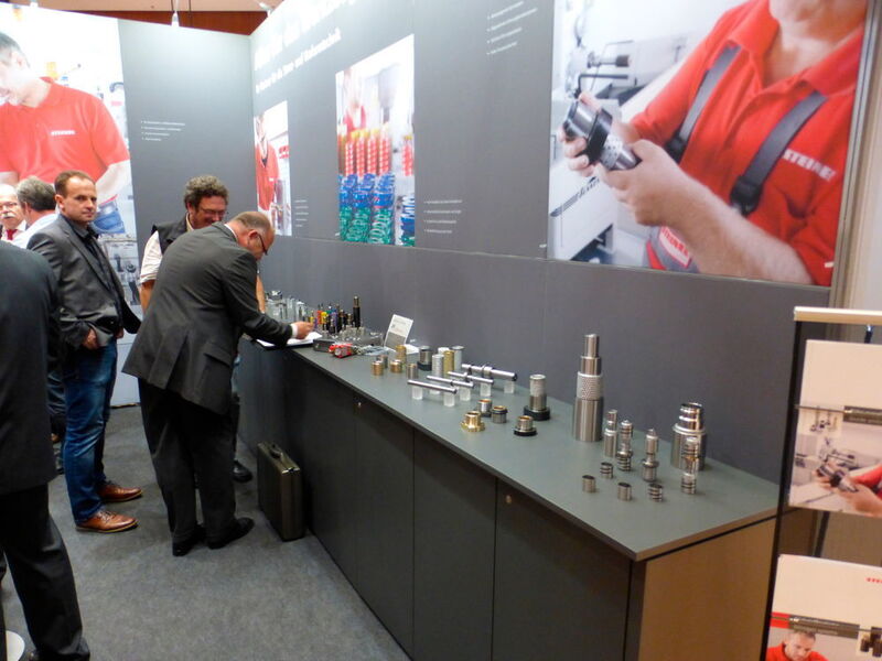 Impressionen der Stanztec 2016 in Pforzheim. (Finus)