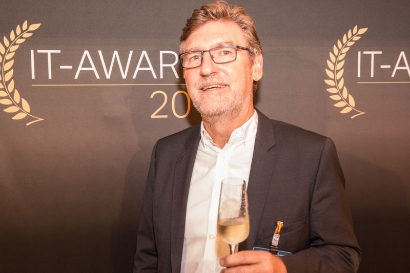 Dr. Horst Joepen von Net at Work ist kurzfristig zu Gast. (artful rooms / Vogel IT-Medien GmbH)
