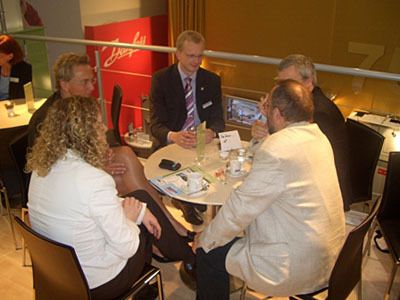 In der Vogel Business Lounge lässt man sich es gut gehen. (Archiv: Vogel Business Media)