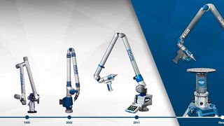 Der Kunde mit dem ältesten betriebsfähigen FaroArm wird mit der fortschrittlichsten FaroArm-Lösung ausgezeichnet. (Faro)