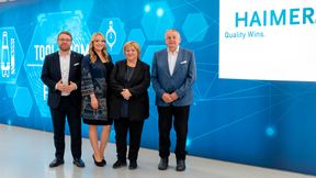 The founders Claudia and Franz Haimer have transferred the company shares to the second generation, so that the siblings Andreas and Kathrin Haimer now assume responsibility as Managing Directors and Shareholders. (From left to right: Andreas Haimer, Kathrin Haimer, Claudia Haimer, Franz Haimer.) (Source: Haimer)