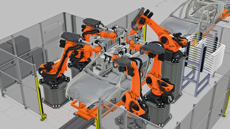 Simulation gehört zu den Schlüsselelementen für Technologieinnovationen wie Künstliche Intelligenz oder IoT. (Visual Components)