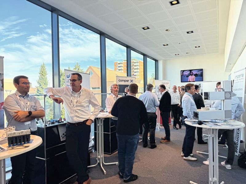 Impressionen vom swissRobotics Symposium 2025 am 5. November 2025 bei Stäubli Electrical Connectors AG in Alschwil. (Bild: Anne Richter, VCG)