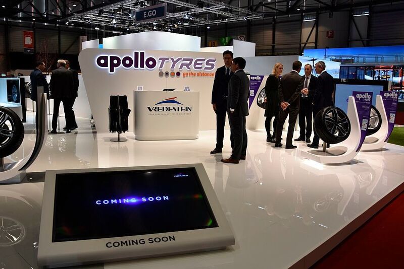 Coming soon: Apollo Vredestein will in Kürze den UHP-Ganzjahresreifen Qatrac Pro vorstellen. (»kfz-betrieb«/Yvonne Simon)