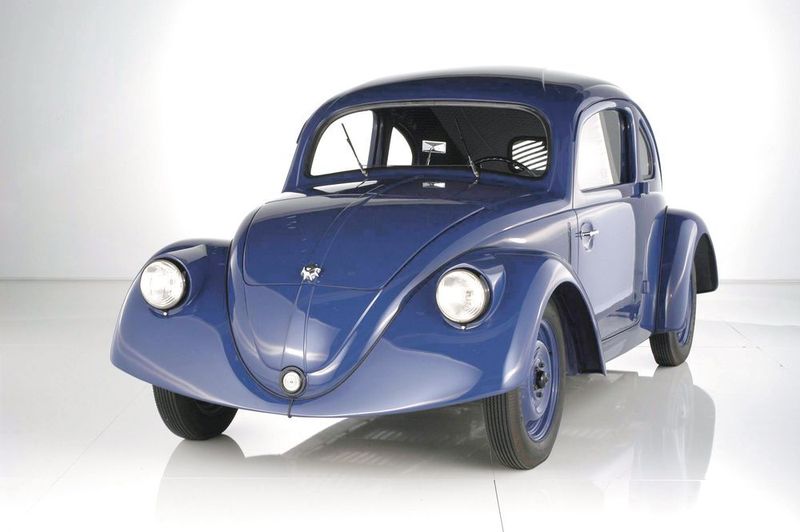 Ein „VW 30“, einer der Vorläufer (Prototypen) des Käfers von 1936/37.  (Volkswagen AG)