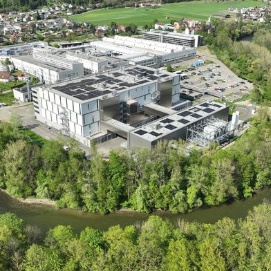 AT&S headquarters in Leoben-Hinterberg, where facilities are being prepared for defence production. (Source: AT&S / Julia Trampusch)