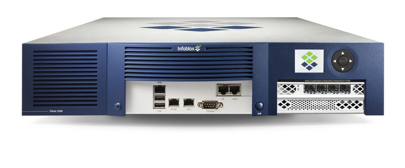 Die Infoblox PT-2200 Appliance verarbeitet bis zu 143.000 DNS-Anfragen pro Sekunde. (Bild: Infoblox)