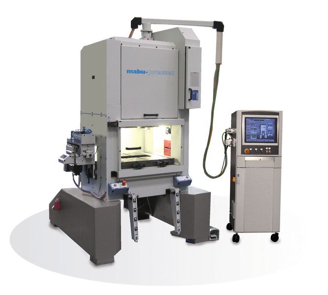 Der Mabu-Stanzautomat der VP-Reihe zeichnet sich durch hohe Flexibilittät, Geschwindigkeit und Präzision aus.  Bild: Mabu (Archiv: Vogel Business Media)