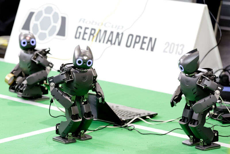 Spannender Roboterwettbewerb: Rückblick auf den Robocup 2013. (Bild: Robocup/Andreas Lander)