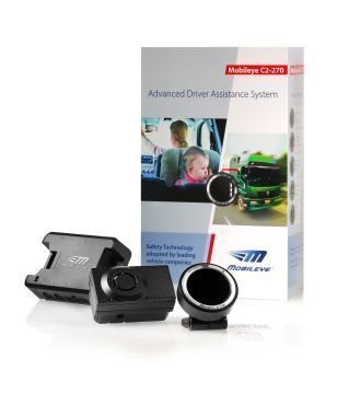 Das nachrüstbare Fahrerassistenzsystem wird als Einbaukit geliefert. (Mobileye)