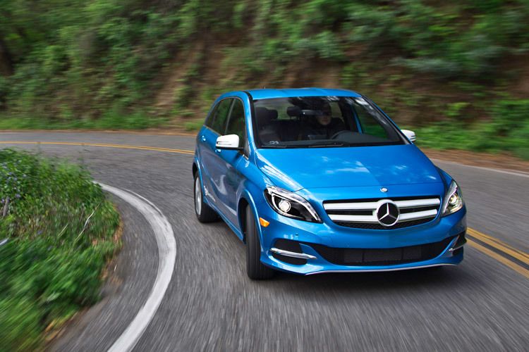 Der 180-PS-Elektromotor steht bestens im Futter, vom Start weg stehen stolze 340 Nm Drehmoment zur Verfügung. (Foto: Mercedes-Benz)